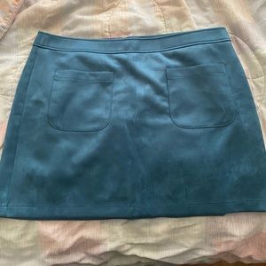 Loft Jade Suede Skirt 20W